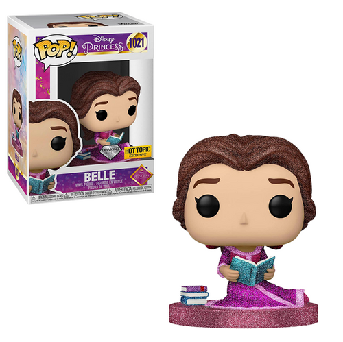 Belle #1021 Disney Princess Diamond Collection Hot Topic Exclusive Funko Pop