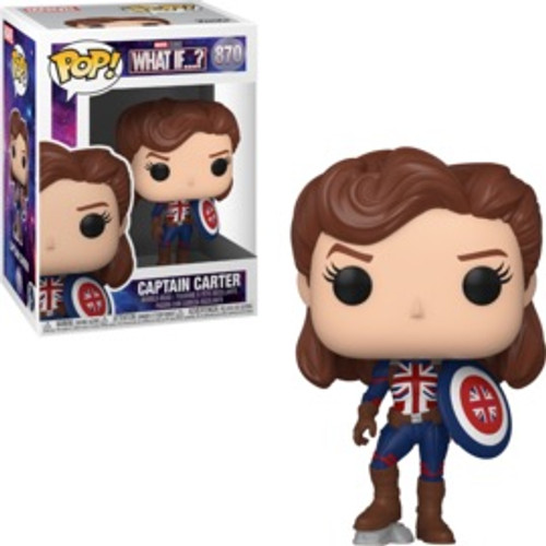 Captain Carter #870 Marvel What If? Funko Pop Captain Carter #870 Marvel What If? Funko Pop