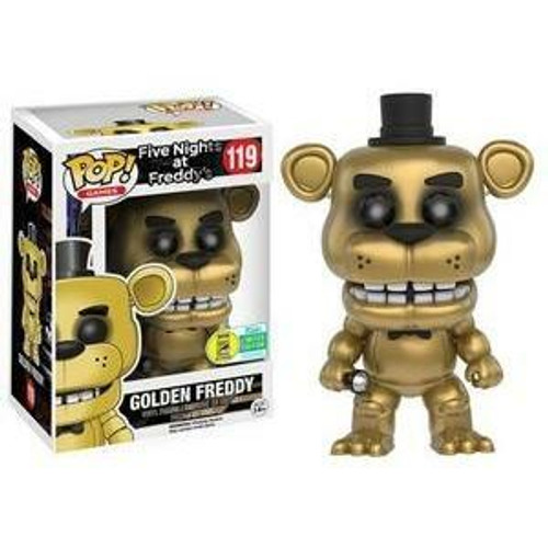 Golden Freddy #119 Five Nights at Freddy's Exclusive Funko Pop Golden Freddy #119 Five Nights at Freddy's Exclusive Funko Pop