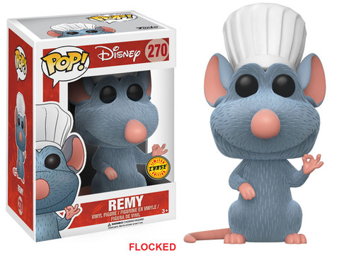 Remy #270 Disney Ratatouille Chase Flocked Funko Pop