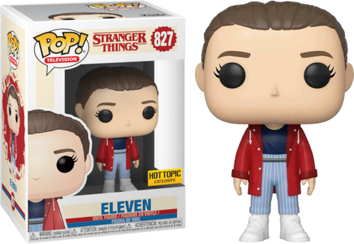 Eleven in Slicker  Stranger Things #827 Hot Topic Exclusive Funko Pop