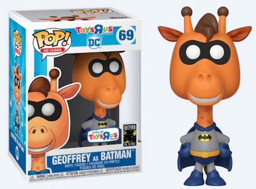 Geoffrey as Batman #69 Toys R Us DC Comics Exclusive Funko Pop Geoffrey as Batman #69 Toys R Us DC Comics Exclusive Funko Pop