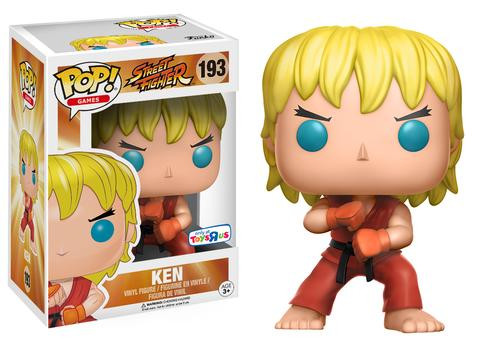 Ken #193 Special Attack Street Fighter Toys R Us Exclusive Funko Pop