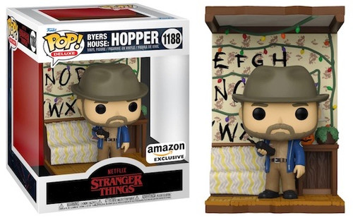 Byers House Hopper #1188 Stranger Things Amazon Exclusive Funko Pop