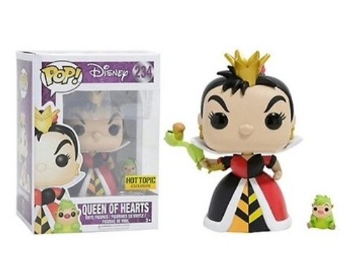 Queen of Hearts #234 with Hedgehog Disney Hot Topic Exclusive Funko Pop Queen of Hearts #234 with Hedgehog Disney Hot Topic Exclusive Funko Pop