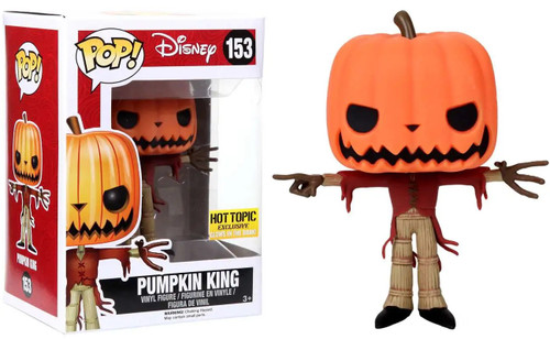 Pumpkin King #153 Disney Glows in the Dark Hot Topic Exclusive Funko Pop Pumpkin King #153 Disney Glows in the Dark Hot Topic Exclusive Funko Pop