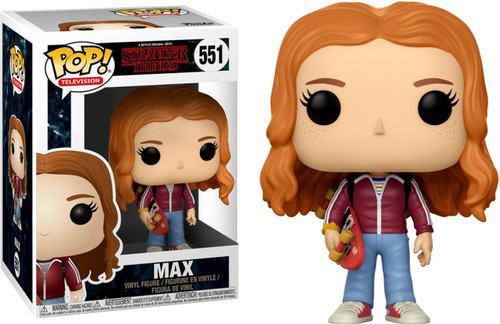 Max #551 with Skateboard Stranger Things Common Funko Pop