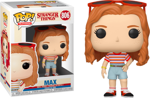 Max #806 in Mall Outfit Stranger Things Common Funko Pop