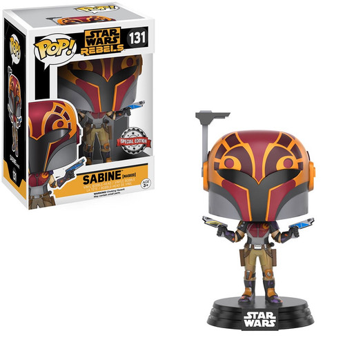 Sabine Masked #131 Star Wars Rebels Special Edition Funko Pop Sabine Masked #131 Star Wars Rebels Special Edition Funko Pop