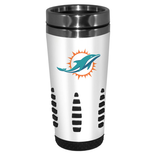 Miami Dolphins Huntsville 16 oz Coffee Travel Mug Miami Dolphins Huntsville 16 oz Coffee Travel Mug