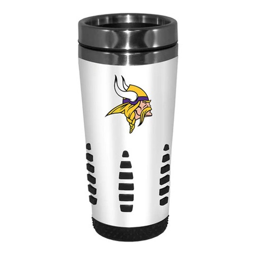 Minnesota Vikings NFL 16 oz Huntsville Coffee Travel Mug Minnesota Vikings NFL 16 oz Huntsville Coffee Travel Mug