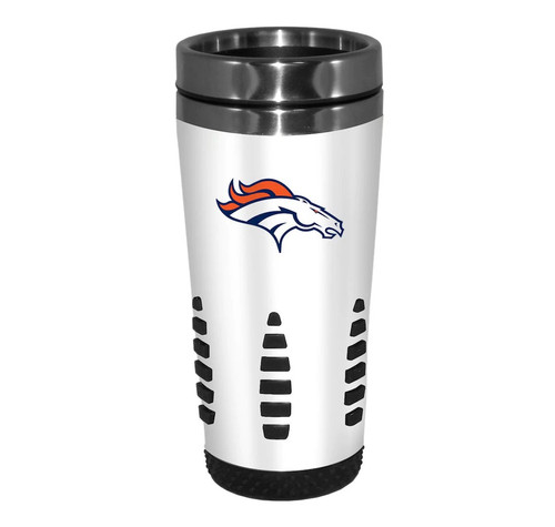 Denver Broncos 16 oz Huntsville Coffee Travel Mug Denver Broncos 16 oz Huntsville Coffee Travel Mug