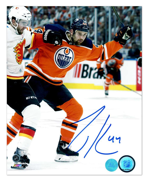 Zack Kassian Edmonton Oilers Autographed Battle of Alberta 8x10 Photo Zack Kassian Edmonton Oilers Autographed Battle of Alberta 8x10 Photo