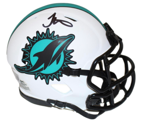 Tyreek Hill Miami Dolphins Autographed Lunar Speed Mini Football Helmet