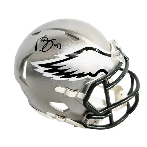 Darren Sproles Philadelphia Eagles Autographed Flash  Mini Football Helmet