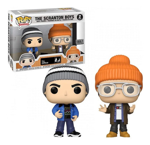 The Scranton Boys The Office FYE Exclusive Funko Pop 2 Pack The Scranton Boys The Office FYE Exclusive Funko Pop 2 Pack