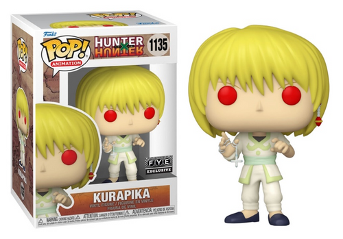 Kurapika Scarlet Eyes with Chain #1135 Hunter X Hunter Exclusive  Funko Pop