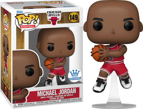 Michael Jordan NBA Chicago Bulls #45 Away Red Jersey #149 Funko Shop ExclusivePop Michael Jordan NBA Chicago Bulls #45 Away Red Jersey #149 Funko Shop ExclusivePop
