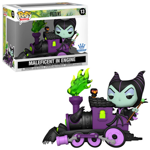 Funko Pop! Trains Disney Villains #14 Captain Hook In Cart Funko Shop  Exclusive