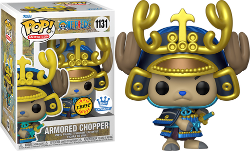 Armored Chopper #1131 One Piece Metallic Chase Funko Shop ExclusivePop
