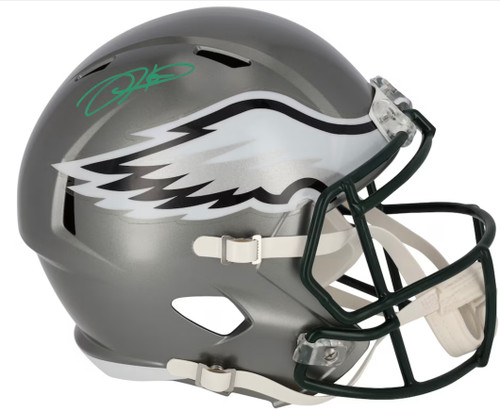 Jalen Hurts Philadelphia Eagles Autographed Flash Speed Replica Helmet