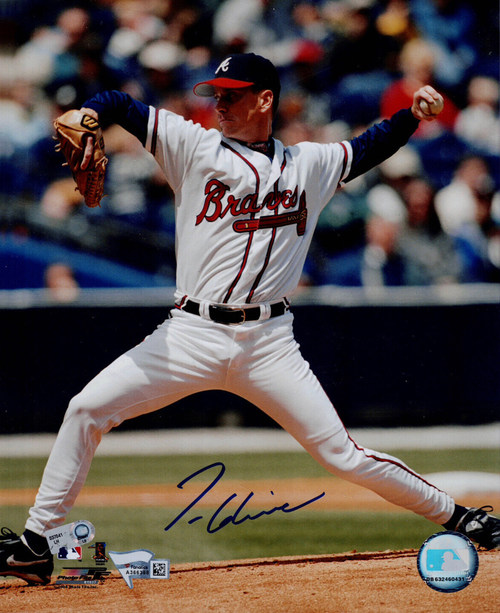Tom Glavine Atlanta Braves Autographed Throwing 8x10 Photo Tom Glavine Atlanta Braves Autographed Throwing 8x10 Photo