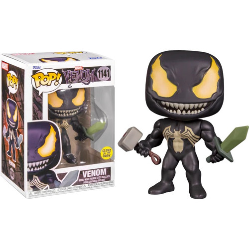 Venom #1141 King in Black Marvel Glows in the Dark Funko Shop Exclusive Pop Venom #1141 King in Black Marvel Glows in the Dark Funko Shop Exclusive Pop