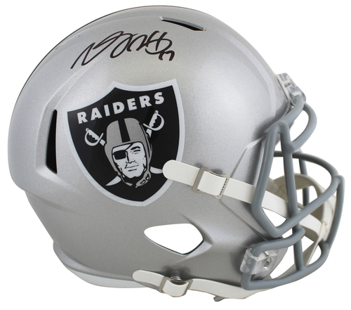 Davante Adams Las Vegas Raiders  Autographed Replica Speed Helmet