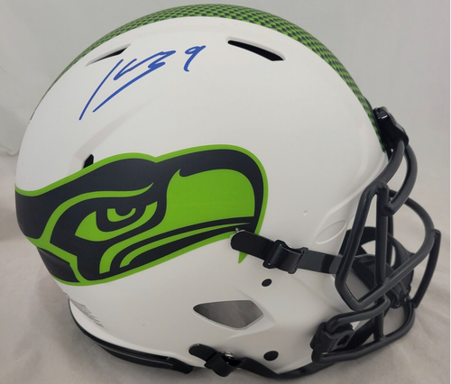 Kenneth Walker III Seattle Seahawks Autographed Lunar Eclipse Speed Replica Helmet