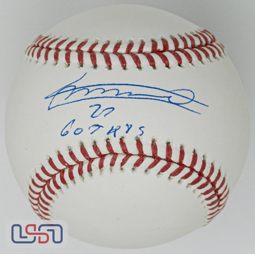 Vladimir Guerrero Jr Toronto Blue Jays Autographed MLB Baseball with “Go Jays” Inscription Vladimir Guerrero Jr Toronto Blue Jays Autographed MLB Baseball with “Go Jays” Inscription