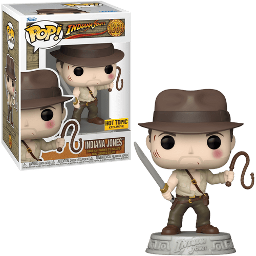 Indiana Jones #1369 with Sword and Whip Hot Topic Exclusive Funko Pop