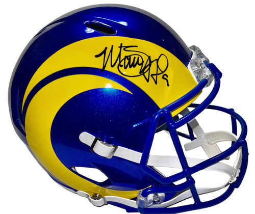 Matthew Stafford Los Angeles Rams Autographed Speed Replica Helmet