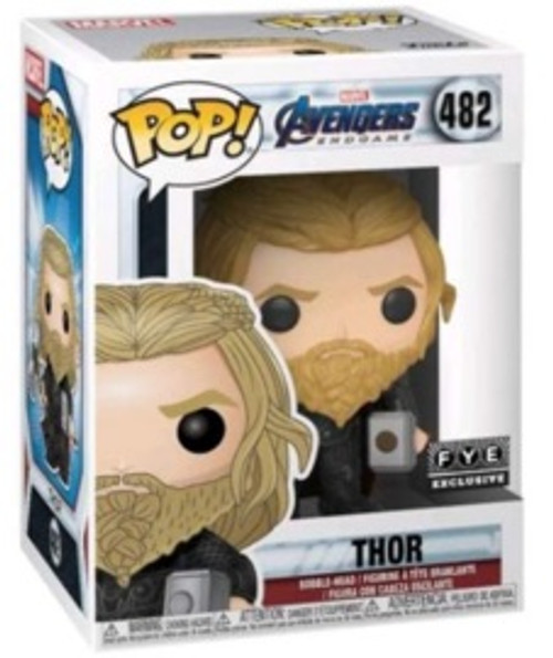 Thor #482 Marvel Avengers Endgame FYE Exclusive Funko Pop Thor #482 Marvel Avengers Endgame FYE Exclusive Funko Pop