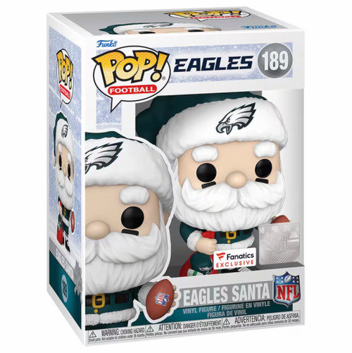 Philadelphia Eagles NFL Santa Claus Fanatics Exclusive Funko Pop