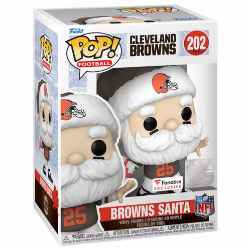 Coming Soon: Cleveland Browns NFL Santa Claus Fanatics Exclusive Funko Pop Coming Soon: Cleveland Browns NFL Santa Claus Fanatics Exclusive Funko Pop