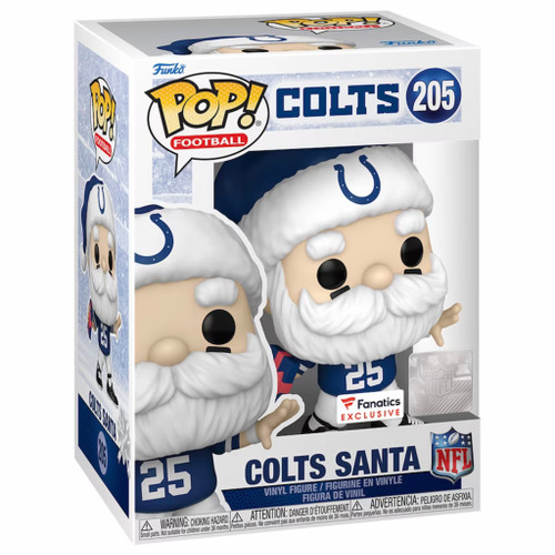 Indianapolis Colts NFL Santa Claus Fanatics Exclusive Funko Pop