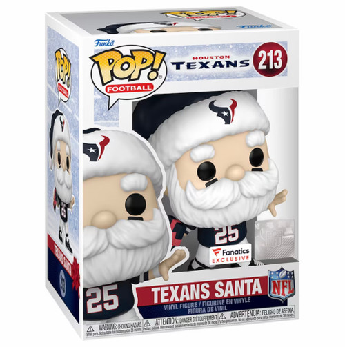 Coming Soon: Houston Texans NFL Santa Claus Fanatics Exclusive Funko Pop Coming Soon: Houston Texans NFL Santa Claus Fanatics Exclusive Funko Pop