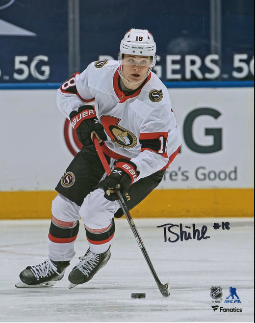 Tim Stutzle Ottawa Senators Autographed Skating Up 8x10 Photo Tim Stutzle Ottawa Senators Autographed Skating Up 8x10 Photo