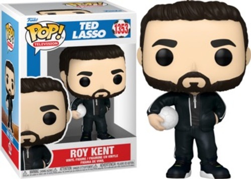 Roy Kent #1353 with Ball Ted Lasso Common Funko Pop Roy Kent #1353 with Ball Ted Lasso Common Funko Pop