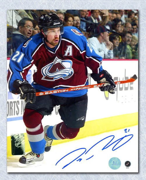 Peter Forsberg Colorado Avalanche Autographed 8x10 Photo Peter Forsberg Colorado Avalanche Autographed 8x10 Photo