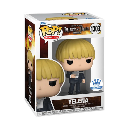 Yelena #1303 Attack on Titan Funko Shop Exclusive Pop Yelena #1303 Attack on Titan Funko Shop Exclusive Pop