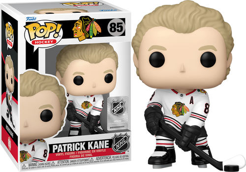 Patrick Kane #85  NHL Chicago Blackhawks White Jersey Funko Pop