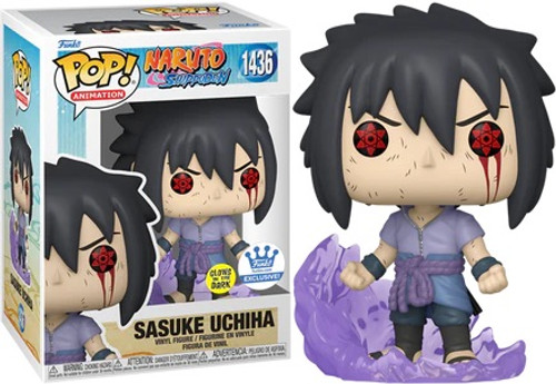 Sasuke Uchiha Amaterasu #1436 Naruto Shippuden GITD Funko Shop Exclusive Pop Sasuke Uchiha Amaterasu #1436 Naruto Shippuden GITD Funko Shop Exclusive Pop