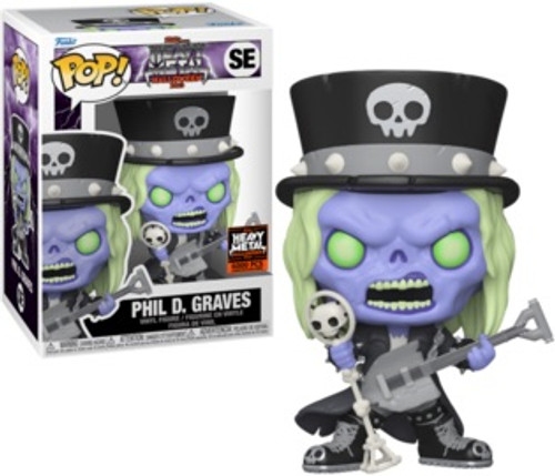 Phil D. Graves SE Heavy Metal Halloween 6000 Pieces Limited Edition Exclusive Funko Pop Phil D. Graves SE Heavy Metal Halloween 6000 Pieces Limited Edition Exclusive Funko Pop
