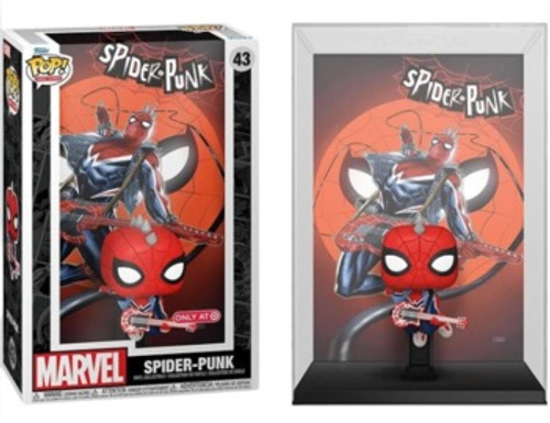 Spider-Punk #43 Marvel Comic Covers Art Target Exclusive Funko Pop Spider-Punk #43 Marvel Comic Covers Art Target Exclusive Funko Pop