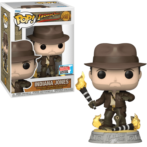 Indiana Jones #1401 with Snakes Fall Convention Exclusive Funko Pop