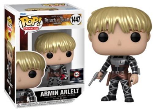 Armin Arelt #1447 Attack on Titan Metallic Chalice Collectibles Exclusive Funko Pop Armin Arelt #1447 Attack on Titan Metallic Chalice Collectibles Exclusive Funko Pop