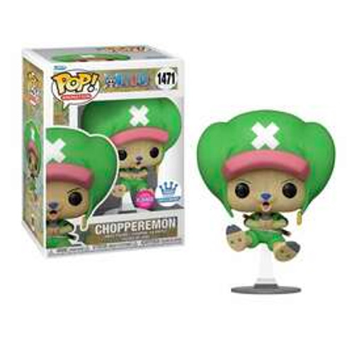 Chopperemon  in his Wano outfit #1471 Flocked One Piece Funko Shop Exclusive Pop