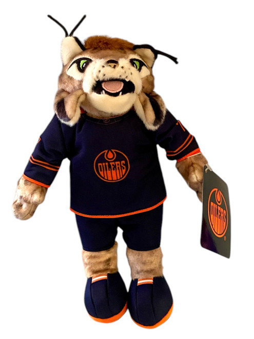 Hunter Edmonton Oilers NHL Mascot 10 Inch Plush