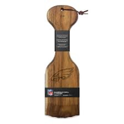 Philadelphia Eagles NFL Wood BBQ Grill Cleaner